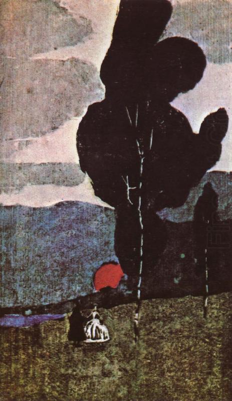 Wassily Kandinsky Moonight china oil painting image